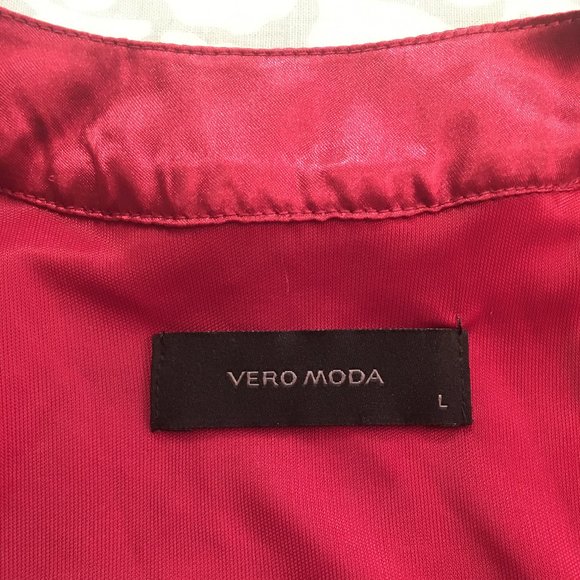 VERO MODA PINK COCKTAIL PARTY DRESS - Picture 2 of 7